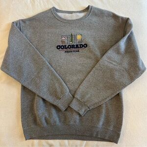Colorado Pikes Peak Crew Neck Sweatshirt